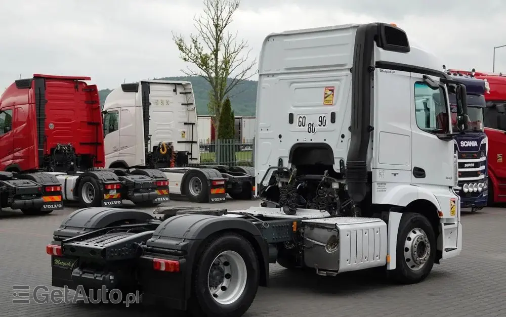 MERCEDES-BENZ ACTROS 1843 / RETARDER /  ALUFELGI / EURO 6 / SPROWADZONY 