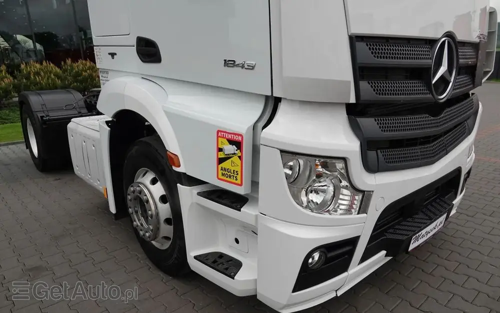 MERCEDES-BENZ ACTROS 1843 / RETARDER /  ALUFELGI / EURO 6 / SPROWADZONY 