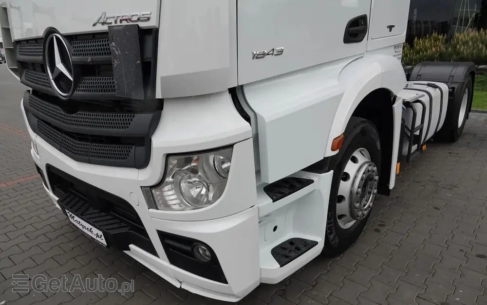 MERCEDES-BENZ ACTROS 1843 / RETARDER /  ALUFELGI / EURO 6 / SPROWADZONY 