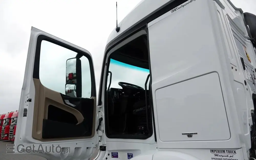 MERCEDES-BENZ ACTROS 1843 / RETARDER /  ALUFELGI / EURO 6 / SPROWADZONY 