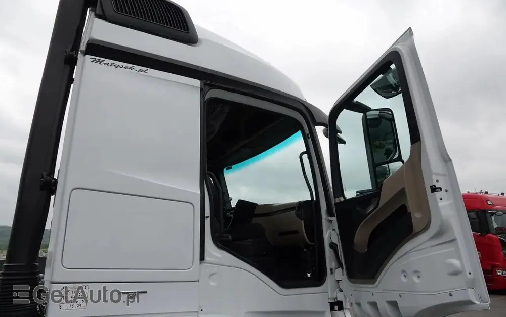 MERCEDES-BENZ ACTROS 1843 / RETARDER /  ALUFELGI / EURO 6 / SPROWADZONY 