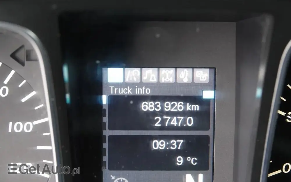 MERCEDES-BENZ ACTROS 1843 / RETARDER /  ALUFELGI / EURO 6 / SPROWADZONY 