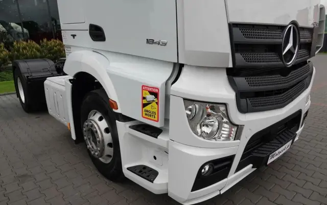 MERCEDES-BENZ ACTROS 1843 / RETARDER /  ALUFELGI / EURO 6 / SPROWADZONY 