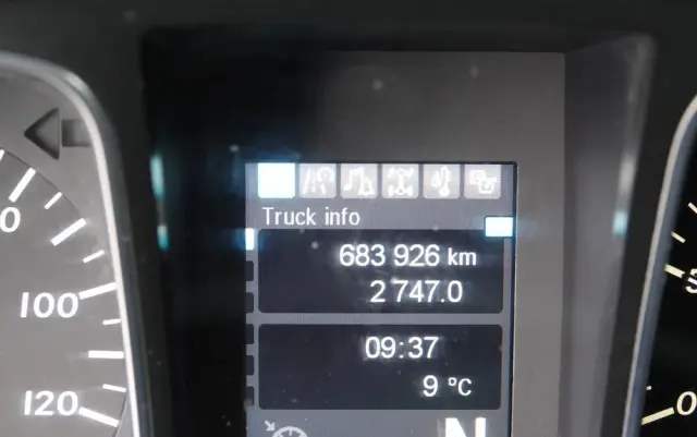 MERCEDES-BENZ ACTROS 1843 / RETARDER /  ALUFELGI / EURO 6 / SPROWADZONY 