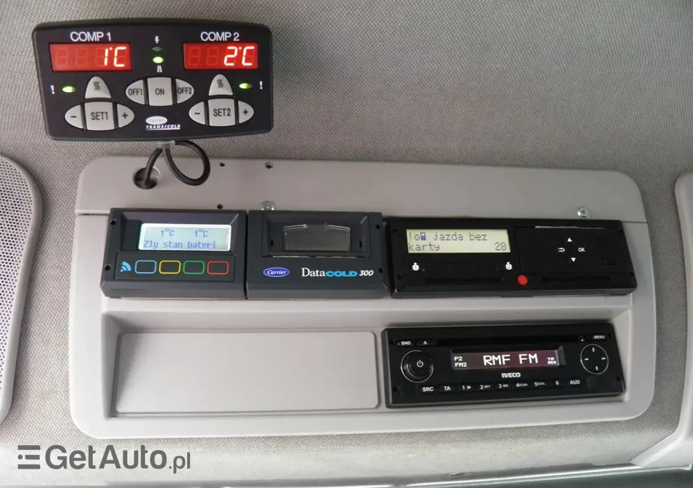 IVECO EUROCARGO 120-190L LIFT EURO6 CHŁODNIA CARRIER XARIOS 600MT 