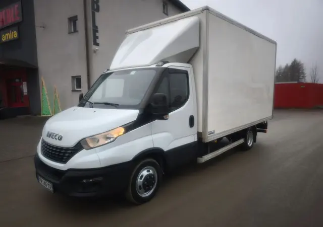IVECO DAILY 35C14 2.3 HPI KONTENER 8 PALET WINDA KLIMA 
