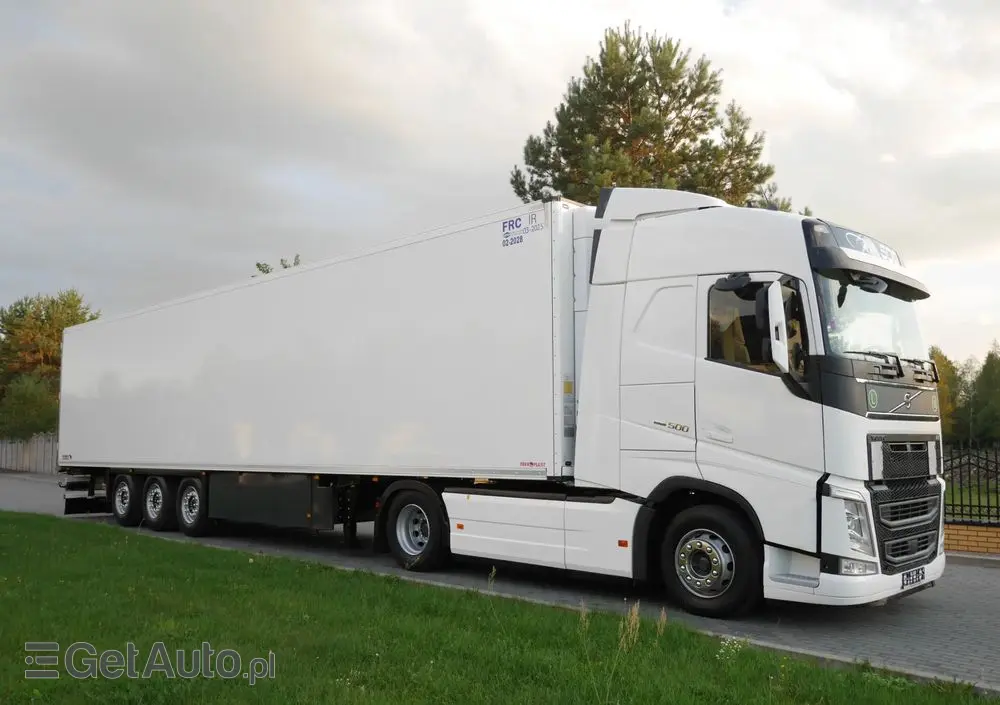 VOLVO FH 500KM STANDARD + SCHMITZ THERMO KING 