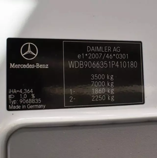 MERCEDES-BENZ Sprinter MAXI 319 CDI 3.0V6 LIFT brygadówka 
