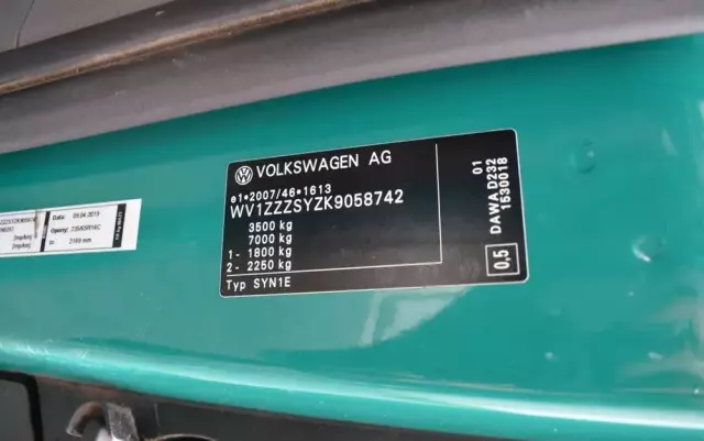 VOLKSWAGEN CRAFTER II brygadówka 