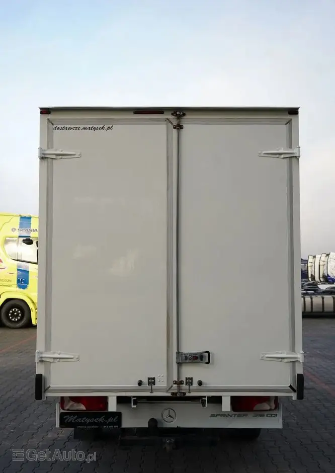 MERCEDES-BENZ SPRINTER / KONTENER / 2019 ROK 