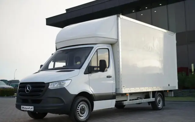 MERCEDES-BENZ SPRINTER / KONTENER / 2019 ROK 