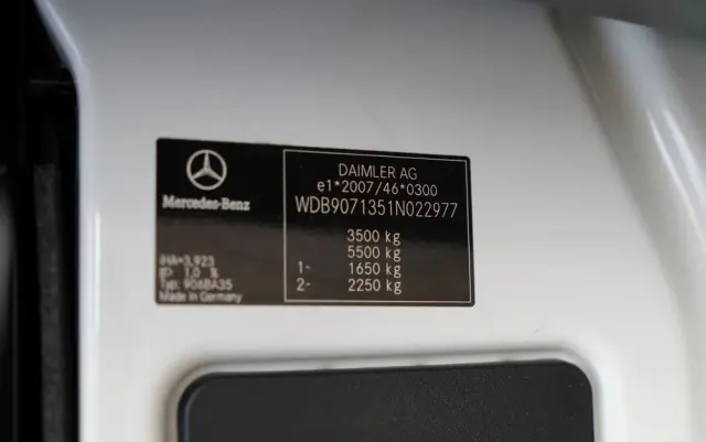 MERCEDES-BENZ SPRINTER / KONTENER / 2019 ROK 