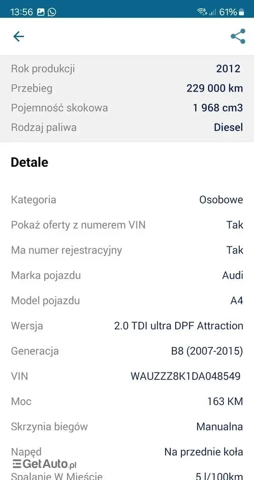 AUDI A4 