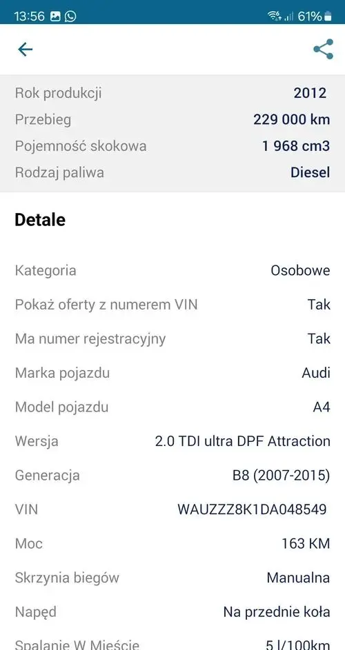 AUDI A4 