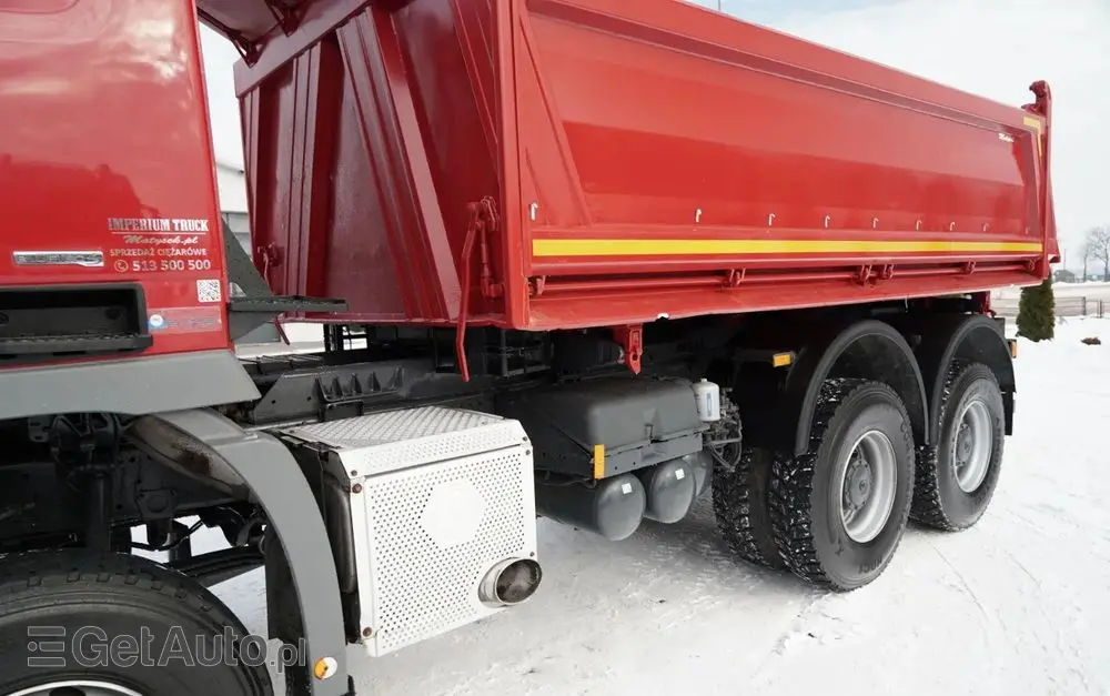 MERCEDES-BENZ ACTROS 3341 / 6x6 / WYWROTKA 3 STRONNA / EPS + SPRZĘGŁO 