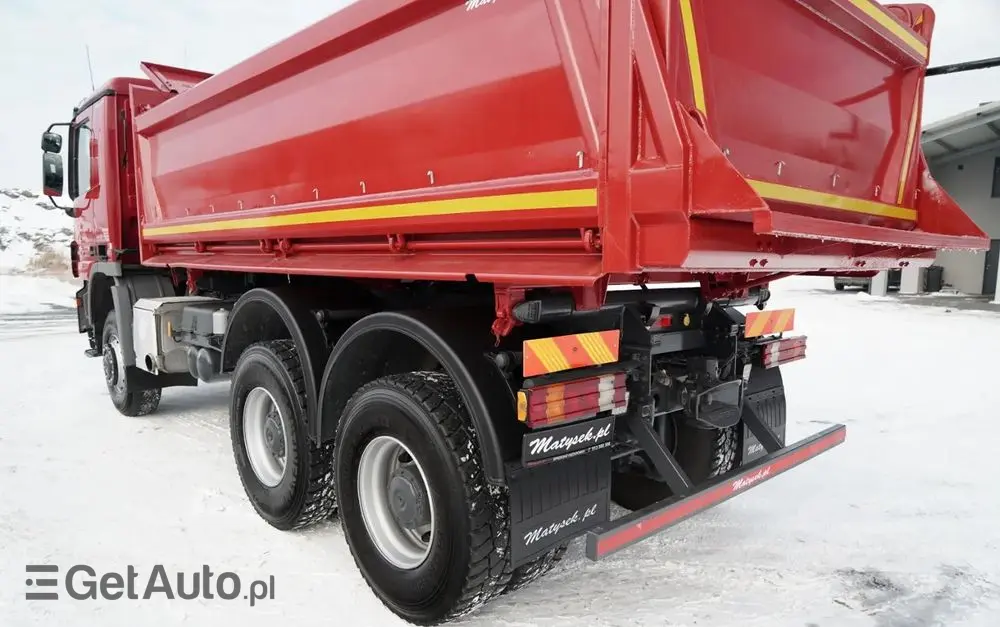 MERCEDES-BENZ ACTROS 3341 / 6x6 / WYWROTKA 3 STRONNA / EPS + SPRZĘGŁO 