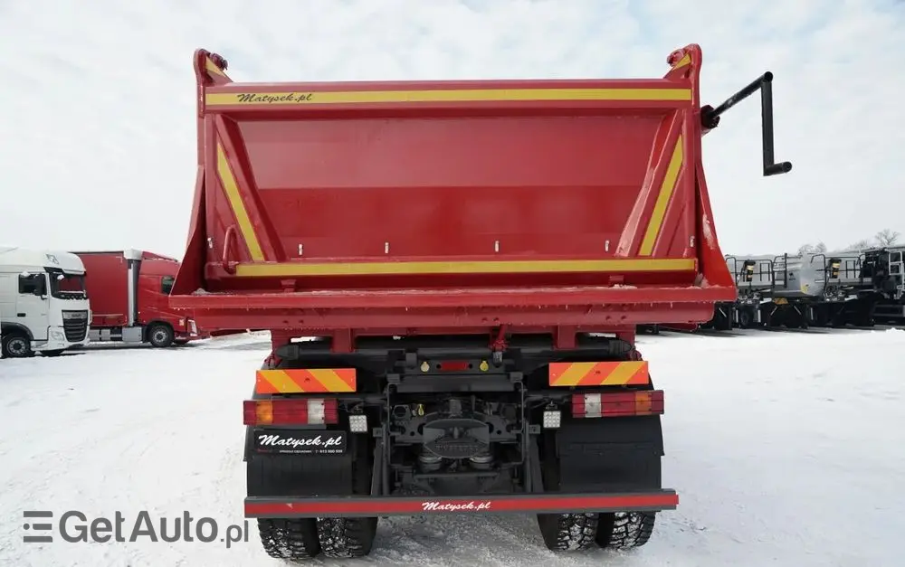 MERCEDES-BENZ ACTROS 3341 / 6x6 / WYWROTKA 3 STRONNA / EPS + SPRZĘGŁO 