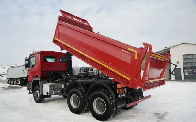 MERCEDES-BENZ ACTROS 3341 / 6x6 / WYWROTKA 3 STRONNA / EPS + SPRZĘGŁO 
