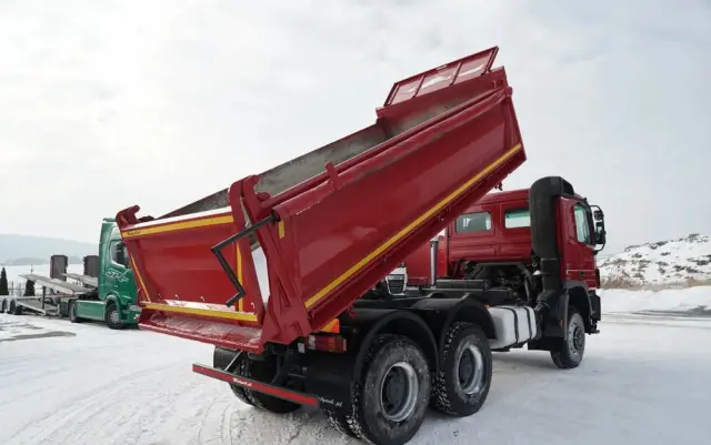 MERCEDES-BENZ ACTROS 3341 / 6x6 / WYWROTKA 3 STRONNA / EPS + SPRZĘGŁO 