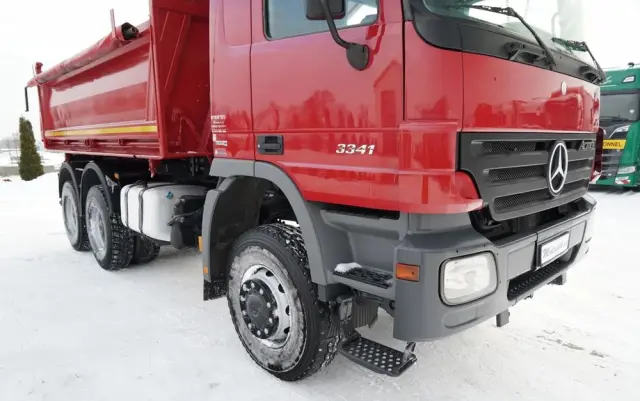MERCEDES-BENZ ACTROS 3341 / 6x6 / WYWROTKA 3 STRONNA / EPS + SPRZĘGŁO 