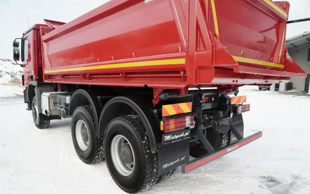 MERCEDES-BENZ ACTROS 3341 / 6x6 / WYWROTKA 3 STRONNA / EPS + SPRZĘGŁO 