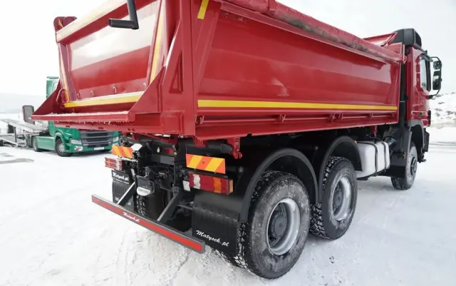 MERCEDES-BENZ ACTROS 3341 / 6x6 / WYWROTKA 3 STRONNA / EPS + SPRZĘGŁO 