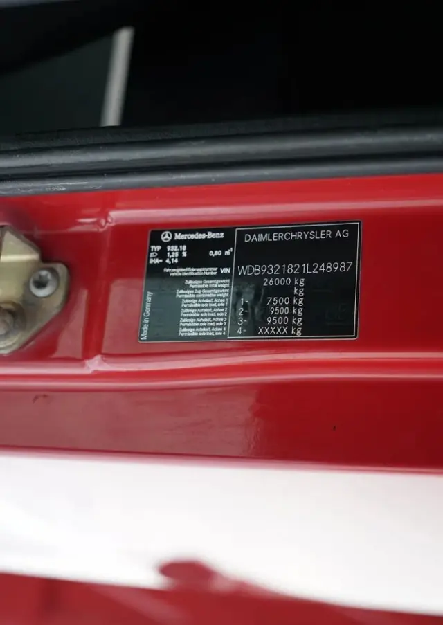 MERCEDES-BENZ ACTROS 3341 / 6x6 / WYWROTKA 3 STRONNA / EPS + SPRZĘGŁO 