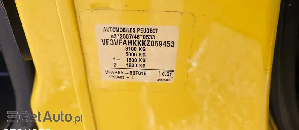 PEUGEOT EXPERT / WERSJA LONG / 2.0 HDI 