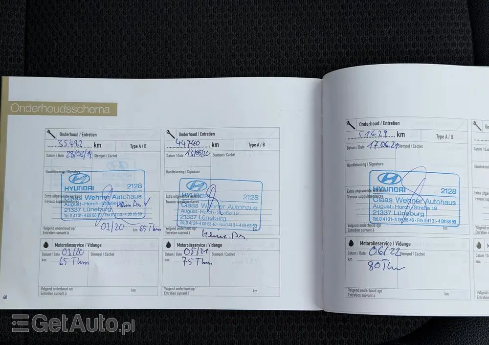 HYUNDAI Ix35 Blue 1.6 2WD Finale Gold