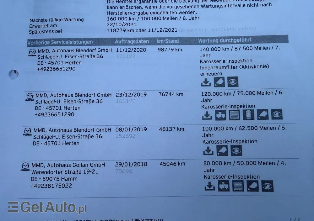 MAZDA CX-5 SKYACTIV-G 165 Exclusive-Line