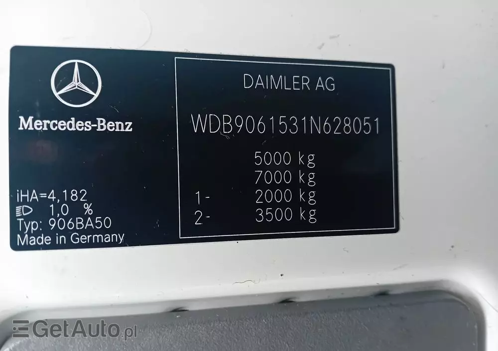 MERCEDES-BENZ Sprinter karetka 