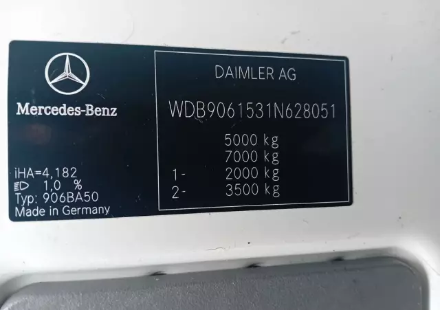 MERCEDES-BENZ Sprinter karetka 