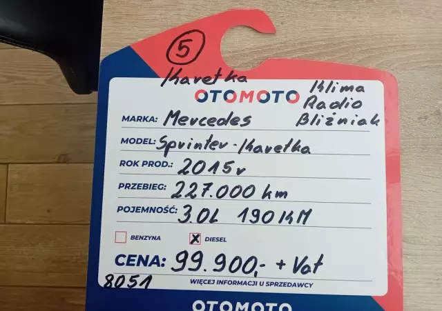 MERCEDES-BENZ Sprinter karetka 