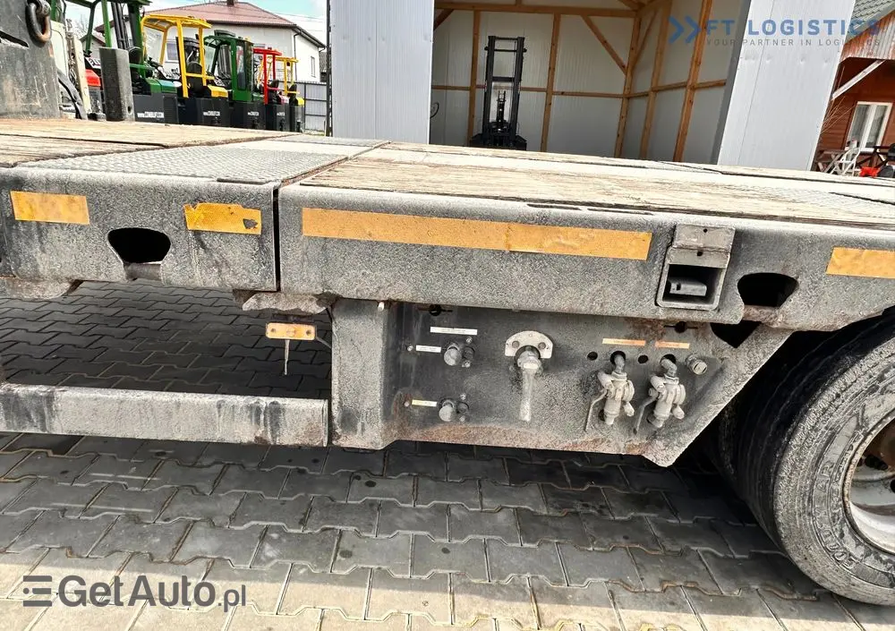 FAYMONVILLE FAYMONVILLE STZ-6WAU – 6 OSI – 92,2T DMC –  ROZCIĄG - 4 OSIE SKRĘTNE - HYDRAULICZNE NAJAZDY – ZAGŁĘBIENIE NA ŁYŻKĘ OD KOPARKI - STAN IDEALNY! 