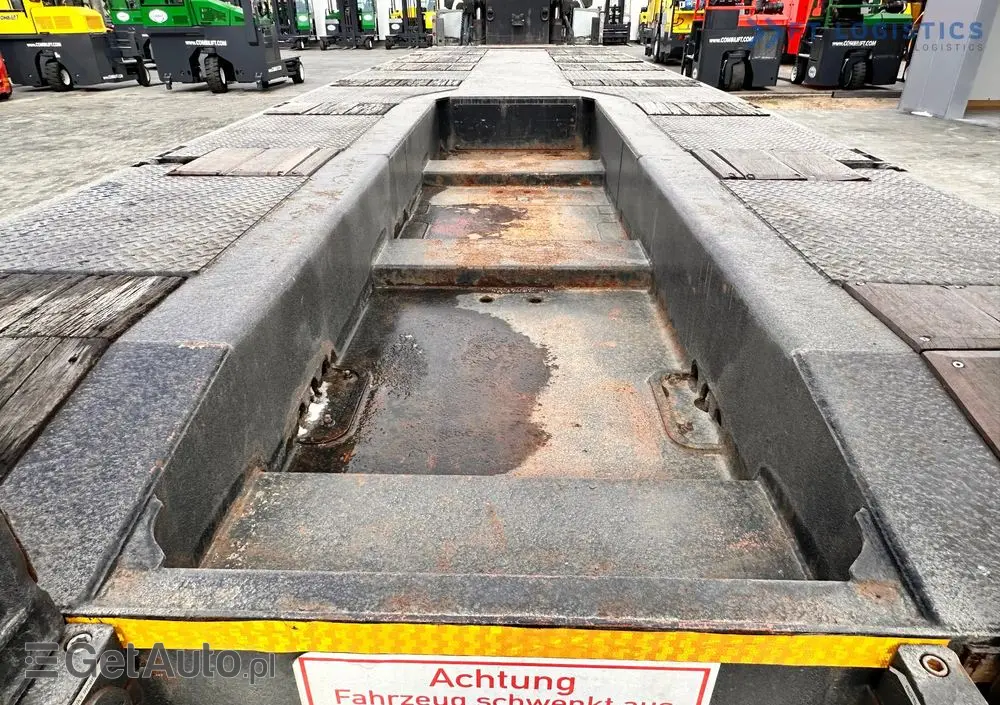 FAYMONVILLE FAYMONVILLE STZ-6WAU – 6 OSI – 92,2T DMC –  ROZCIĄG - 4 OSIE SKRĘTNE - HYDRAULICZNE NAJAZDY – ZAGŁĘBIENIE NA ŁYŻKĘ OD KOPARKI - STAN IDEALNY! 