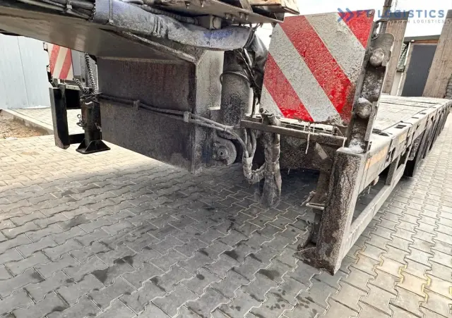 FAYMONVILLE FAYMONVILLE STZ-6WAU – 6 OSI – 92,2T DMC –  ROZCIĄG - 4 OSIE SKRĘTNE - HYDRAULICZNE NAJAZDY – ZAGŁĘBIENIE NA ŁYŻKĘ OD KOPARKI - STAN IDEALNY! 