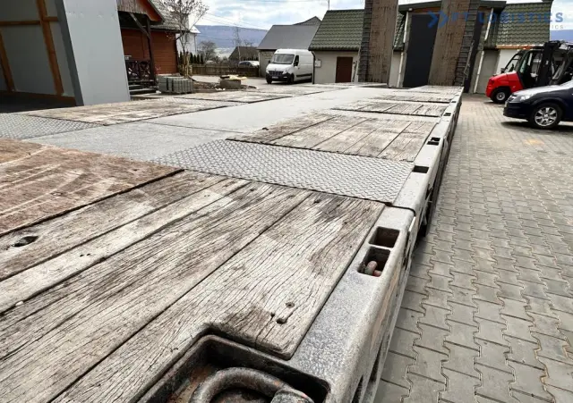 FAYMONVILLE FAYMONVILLE STZ-6WAU – 6 OSI – 92,2T DMC –  ROZCIĄG - 4 OSIE SKRĘTNE - HYDRAULICZNE NAJAZDY – ZAGŁĘBIENIE NA ŁYŻKĘ OD KOPARKI - STAN IDEALNY! 