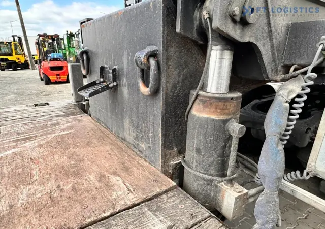 FAYMONVILLE FAYMONVILLE STZ-6WAU – 6 OSI – 92,2T DMC –  ROZCIĄG - 4 OSIE SKRĘTNE - HYDRAULICZNE NAJAZDY – ZAGŁĘBIENIE NA ŁYŻKĘ OD KOPARKI - STAN IDEALNY! 