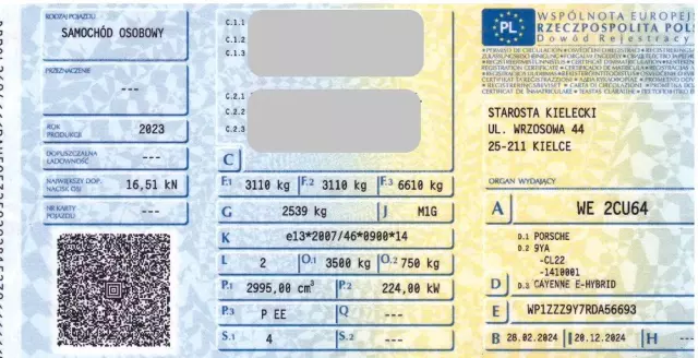 PORSCHE Cayenne E-Hybrid Turbo S Tiptronic S