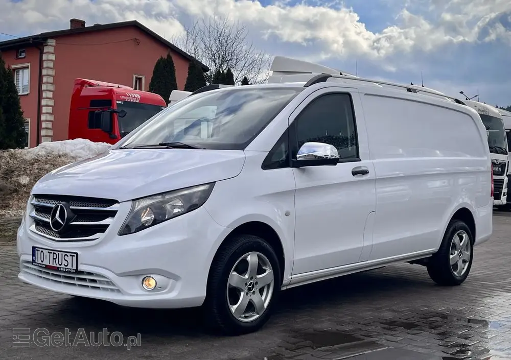 MERCEDES-BENZ VITO LONG 4X4 / 2.2 163KM / AUTOMAT / SALON POLSKA / BEZWYPADKOWY / OSTATNI WYPUST / BOGATA WERSJA 