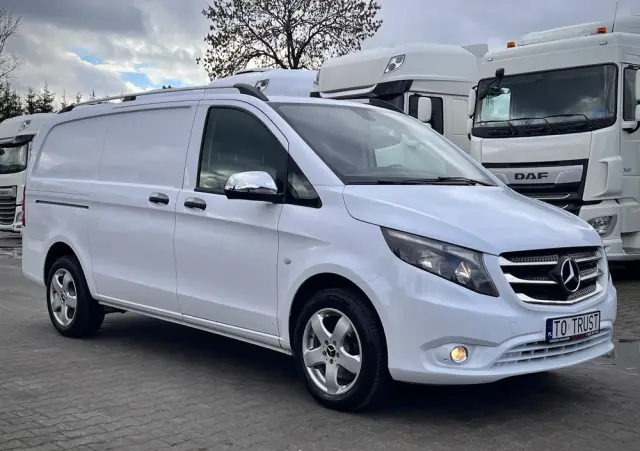 MERCEDES-BENZ VITO LONG 4X4 / 2.2 163KM / AUTOMAT / SALON POLSKA / BEZWYPADKOWY / OSTATNI WYPUST / BOGATA WERSJA 