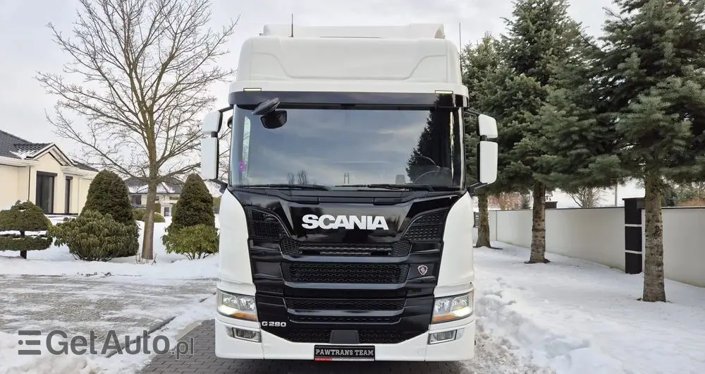 SCANIA SCANIA///G280///2020///EURO6/// 18000 KG///9 METRÓW///22 EUROPALETY///FIRANKA///DACH PODNOSZONY///WAGA///NOWE  OPONY///STAN BARDZO DOBRY 
