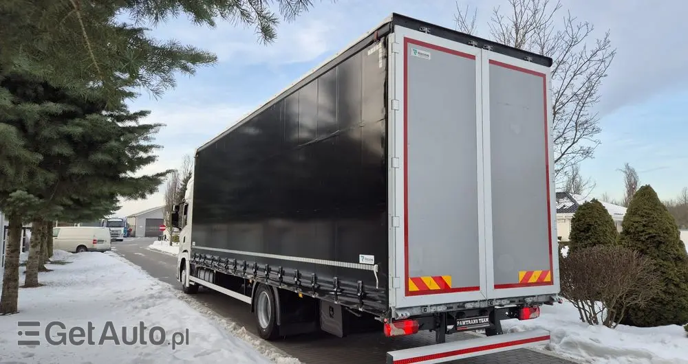 SCANIA SCANIA///G280///2020///EURO6/// 18000 KG///9 METRÓW///22 EUROPALETY///FIRANKA///DACH PODNOSZONY///WAGA///NOWE  OPONY///STAN BARDZO DOBRY 