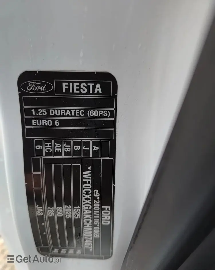 FORD Fiesta 1.25 Ambiente EU5