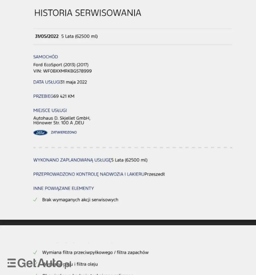 FORD EcoSport 1.0 EcoBoost S