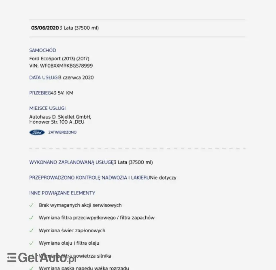 FORD EcoSport 1.0 EcoBoost S