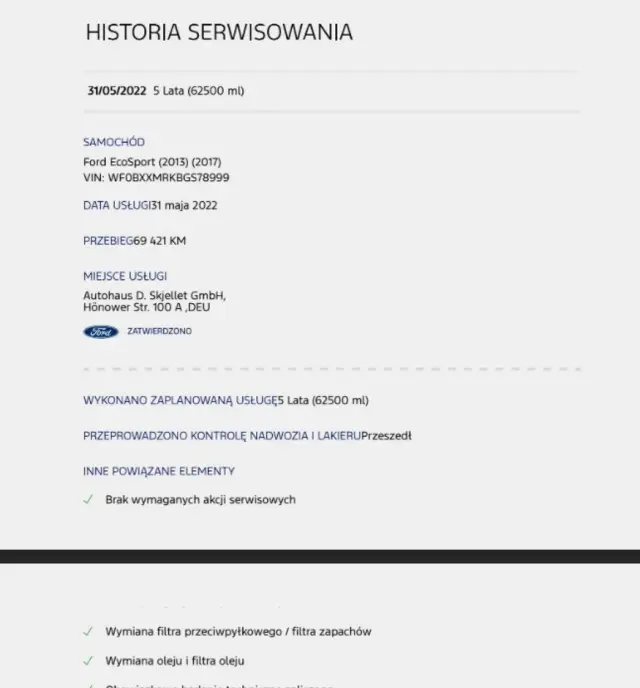 FORD EcoSport 1.0 EcoBoost S