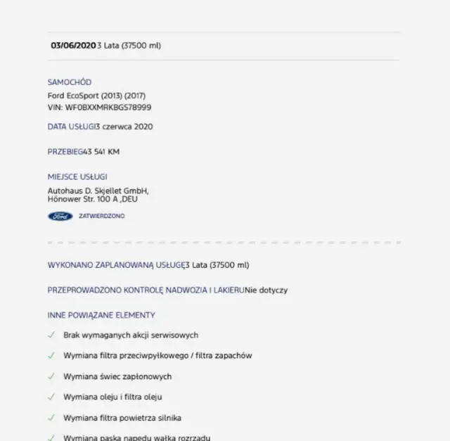 FORD EcoSport 1.0 EcoBoost S