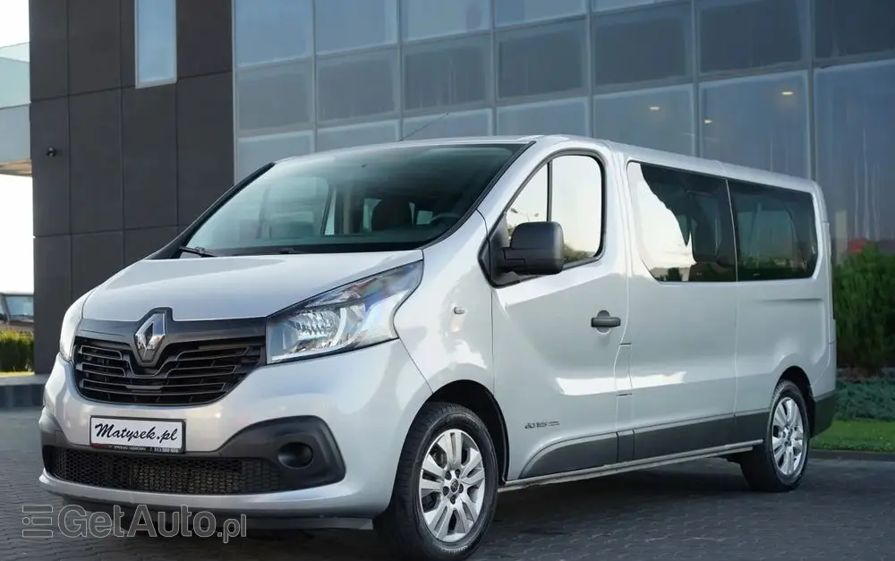 RENAULT TRAFIC 125 DCI  / BUS / 9 MIEJSC / 2017 ROK / POLSKI SALON / SERWISOWANY 