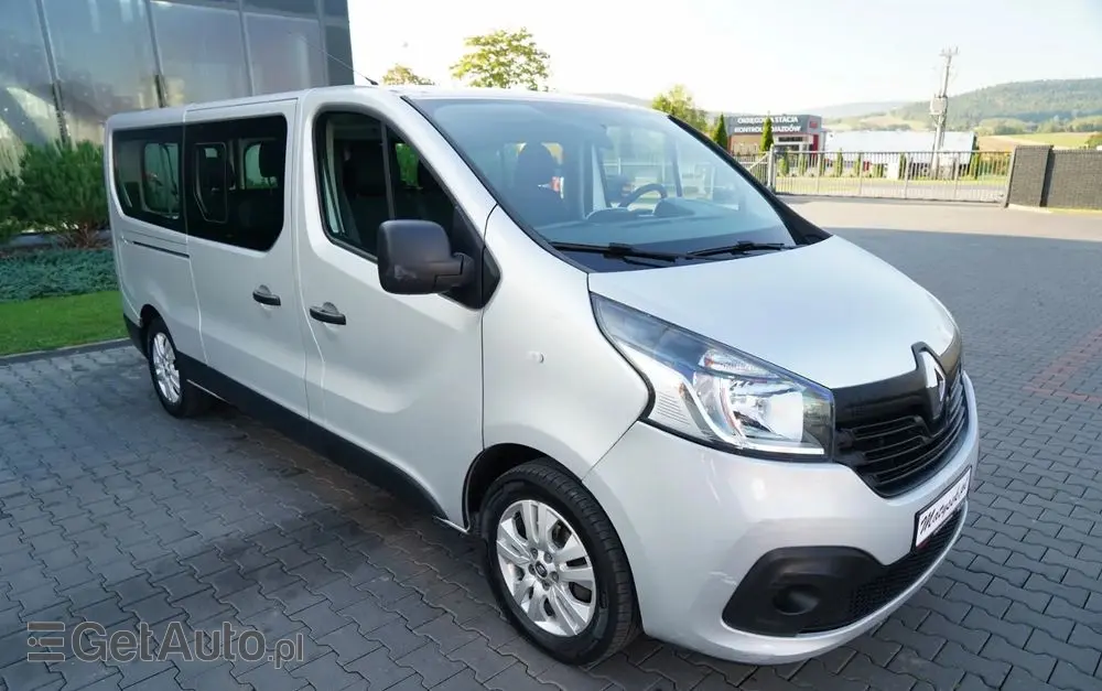 RENAULT TRAFIC 125 DCI  / BUS / 9 MIEJSC / 2017 ROK / POLSKI SALON / SERWISOWANY 